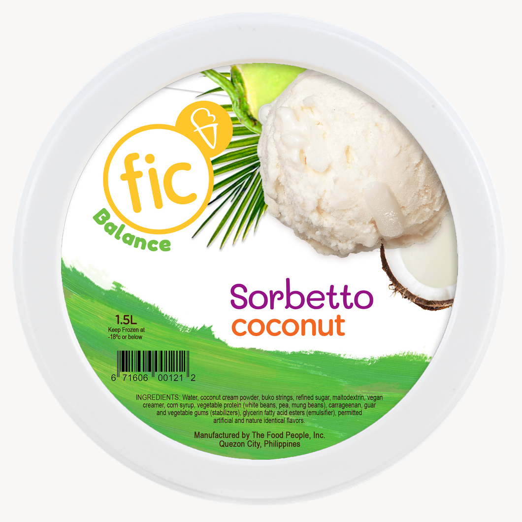 Coconut Sorbetto