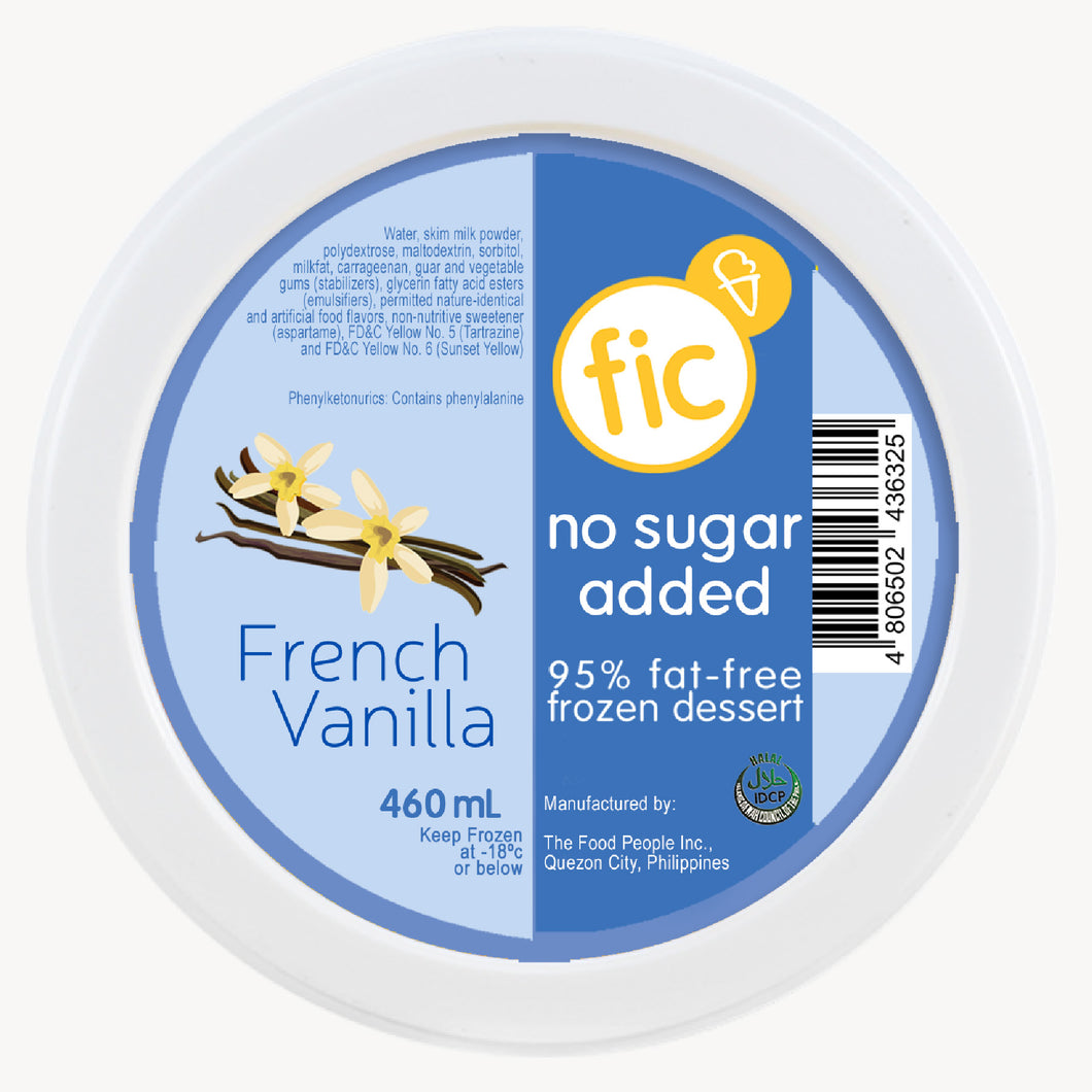 French Vanilla (No Sugar Added)