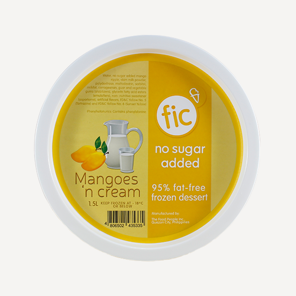 Mangoes n' Cream (No Sugar Added)